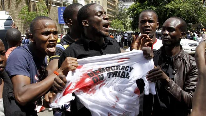 Azimio youths clash UDA Supporters in Kisii